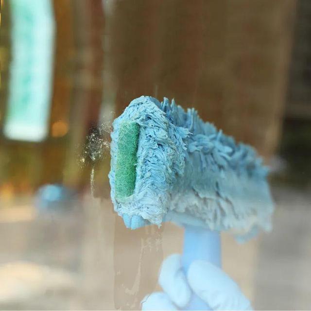 玻璃清潔萬能套裝，保潔員口中“清潔神器”